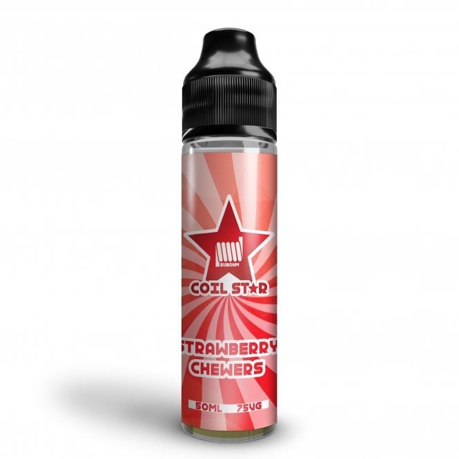 Coil Star Strawberry Chewers 50ml Shortfill E Liquid