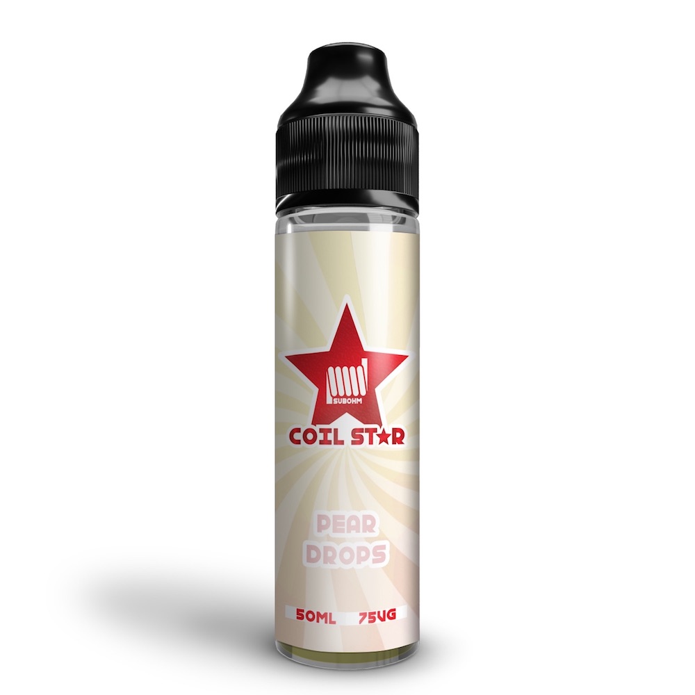 Coil Star Pear Drops 50ml Shortfill
