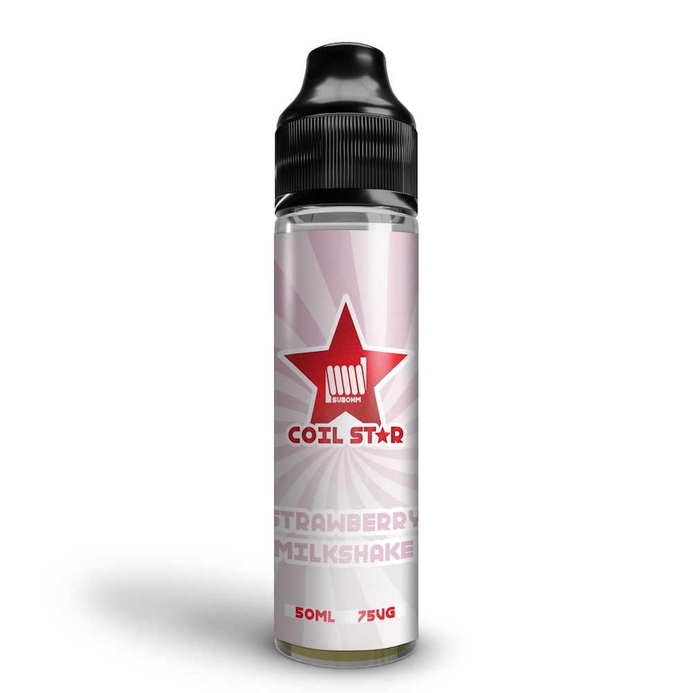 Coil Star Strawberry Milkshake 50ml Shortfill