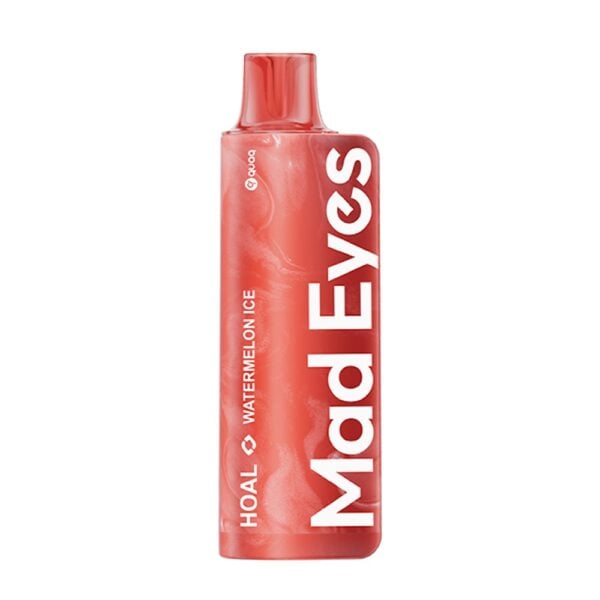 A Mad Eyes Watermelon Ice disposable vape device