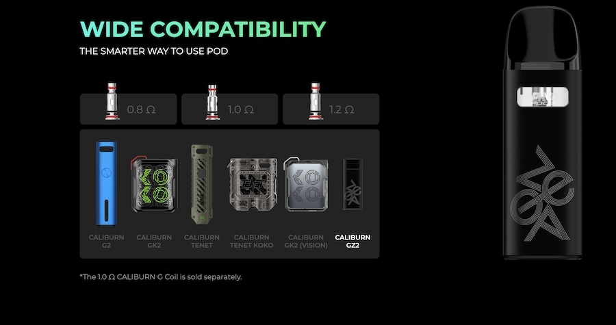 Uwell G Coil and Pod Compatibility