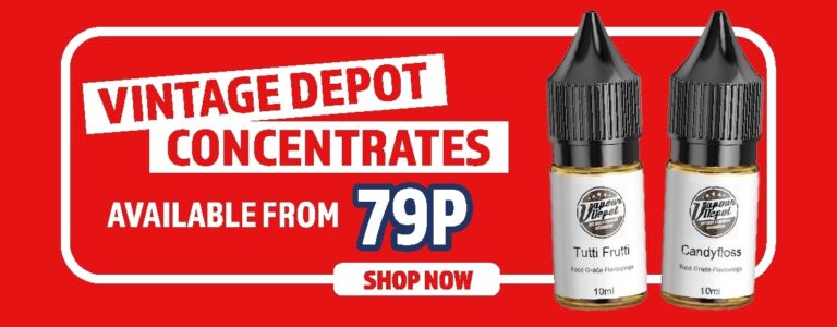 Vintage Depot concentrates from 79p