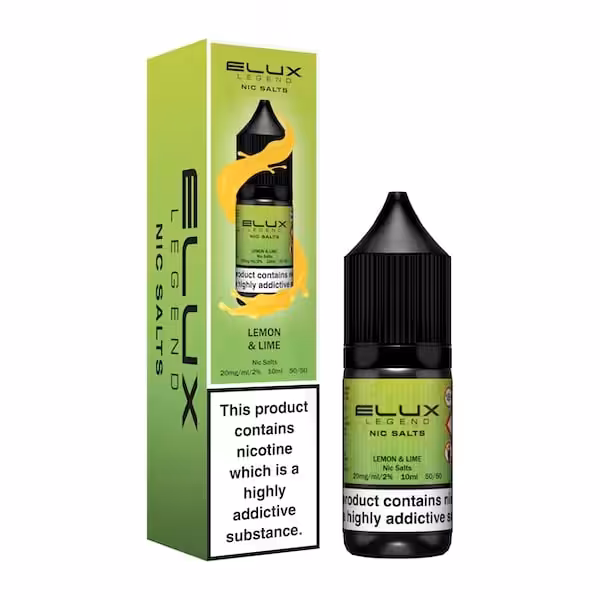 Elux Legend Nic Salts LEMON _ LIME Elux Legend Nic Salts LEMON LIME