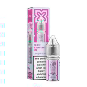 Pod Salt Nexus Triple Raspberry Ice Nicotine Salt