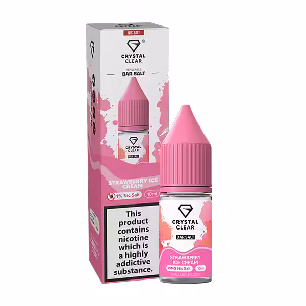Crystal Clear Bar Salts Strawberry Ice Cream Crystal Clear Bar Salts Strawberry Ice Cream