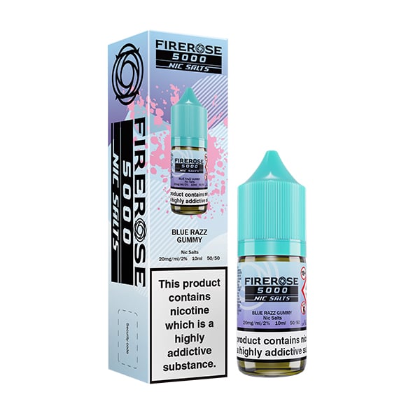ELUX Firerose 5000 blue razz gummy ELUX Firerose 5000 blue razz gummy