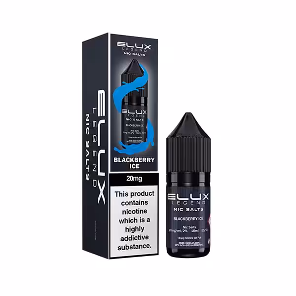 Elux Nic Salts Blackberry Ice Elux Nic Salts Blackberry Ice