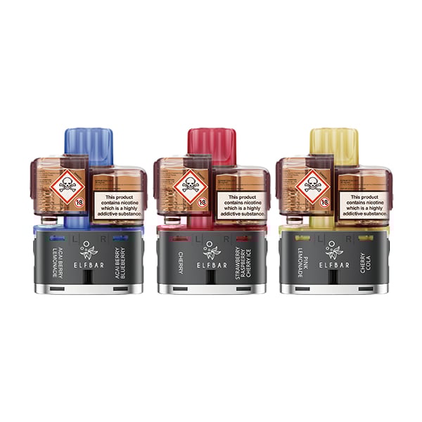 Elf Bar Dual 10K Pod Refill Group 1 Elf Bar Dual 10K Pod Refill Group 1