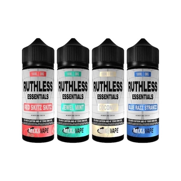 Ruthless Essentials 100ml Shortfills