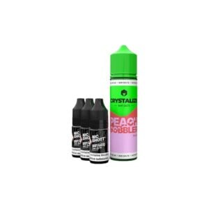 Crystalize Peach Cobbler E Liquid Longfill