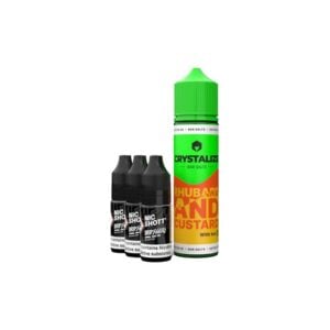 Crystalize Rhubarb & Custard E Liquid Longfill