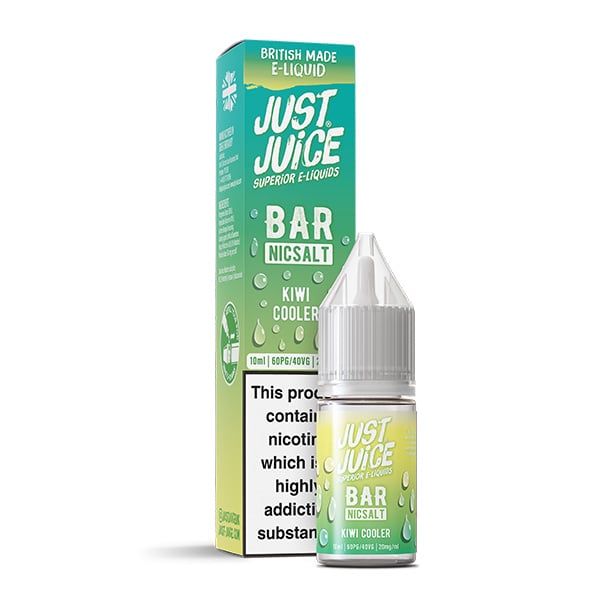 Just Juice Bar Nic Salt Kiwi Cooler Just Juice Bar Nic Salt Kiwi Cooler