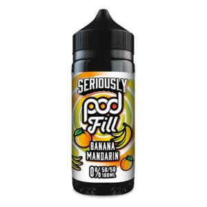 Seriously Pod Fill Banana Mandarin 100ml Shortfill