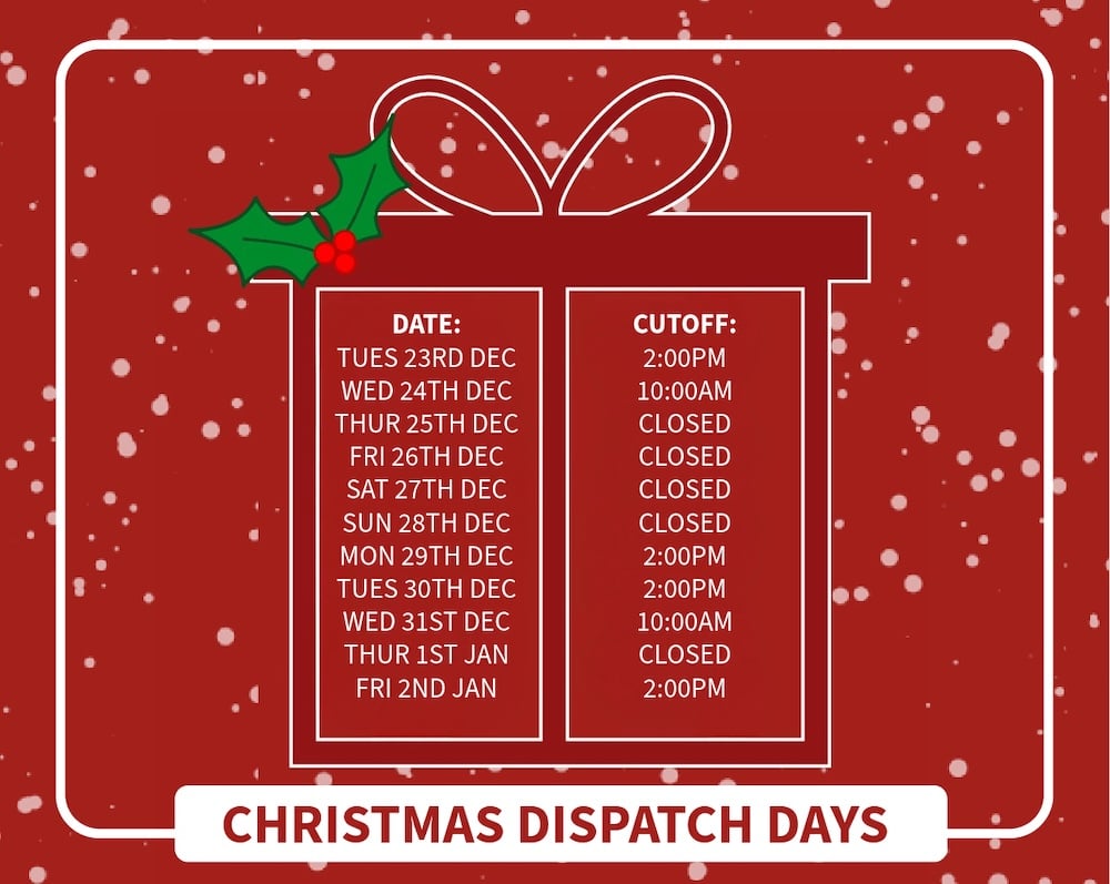 christmas dispatch days