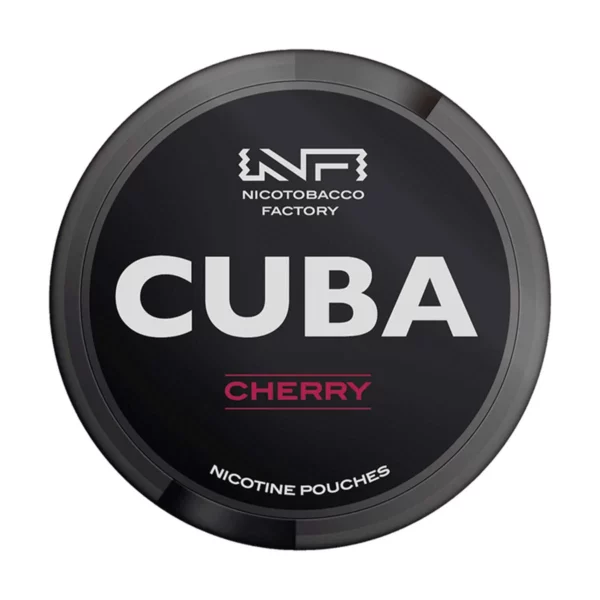 CUBA Black Cherry Nicotine Pouches
