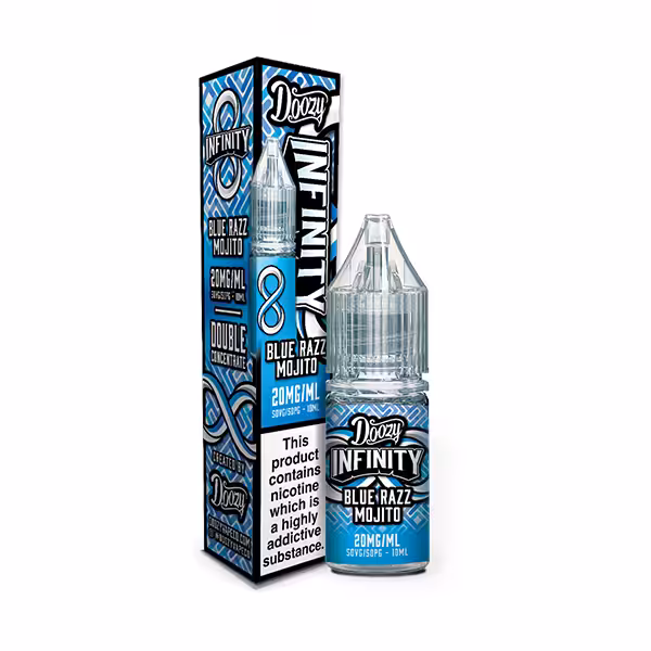 Doozy Infinity Blue Razz Mojito Nicotine Salts Doozy Infinity Blue Razz Mojito Nicotine Salts