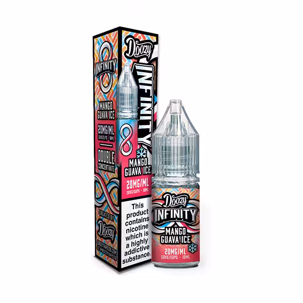 Doozy Infinity Mango Guava Ice Nicotine Salts Doozy Infinity Mango Guava Ice Nicotine Salts