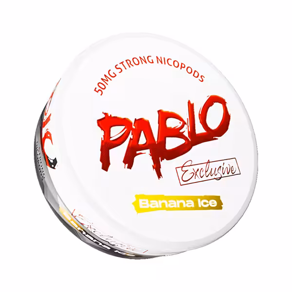Pablo Exclusive Banana Ice Nicotine Pouches Pablo Exclusive Banana Ice Nicotine Pouches