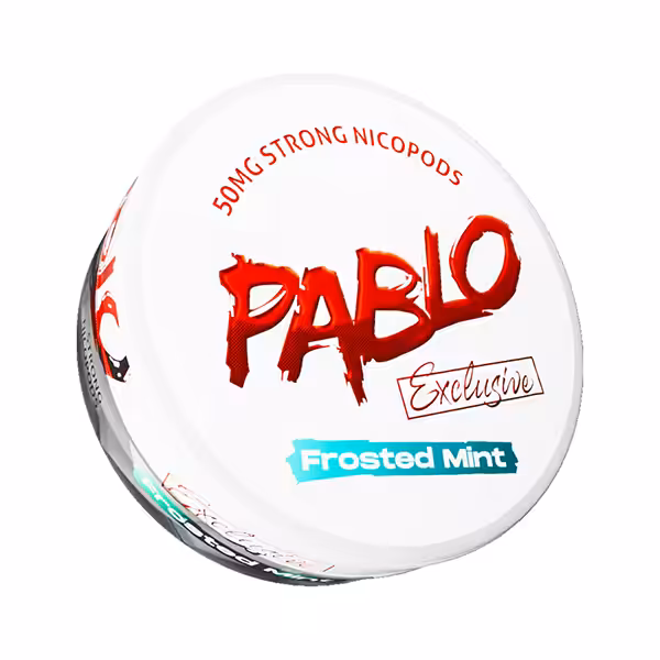 Pablo Exclusive Frosted Mint Nicotine Pouches Pablo Exclusive Frosted Mint Nicotine Pouches