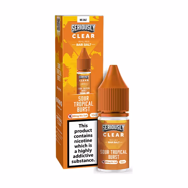 Seriously Clear Sour Tropical Burst Bar Salts Seriously Clear Sour Tropical Burst Bar Salts