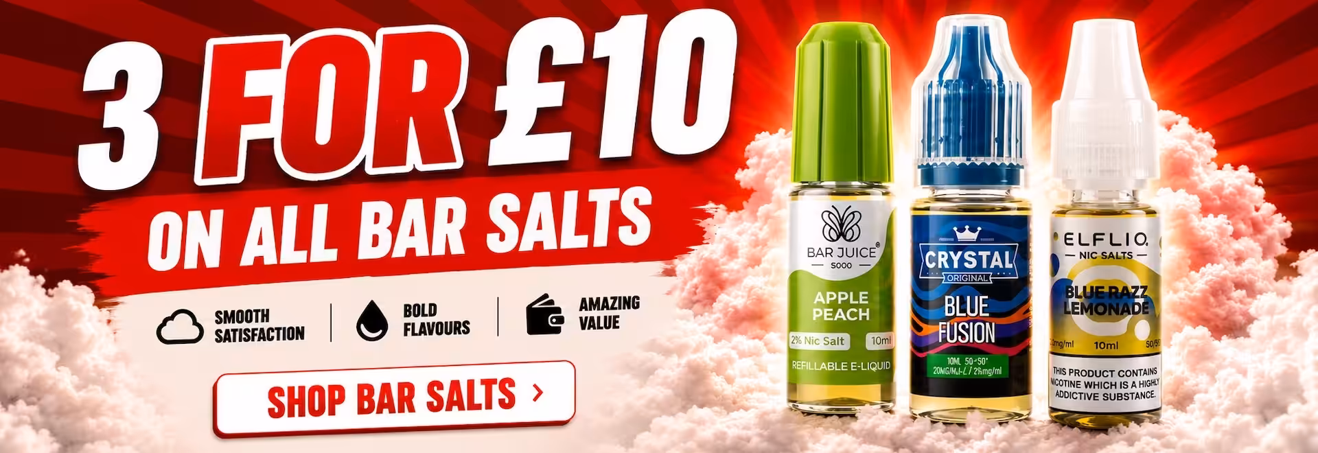3 for 10 bar salts